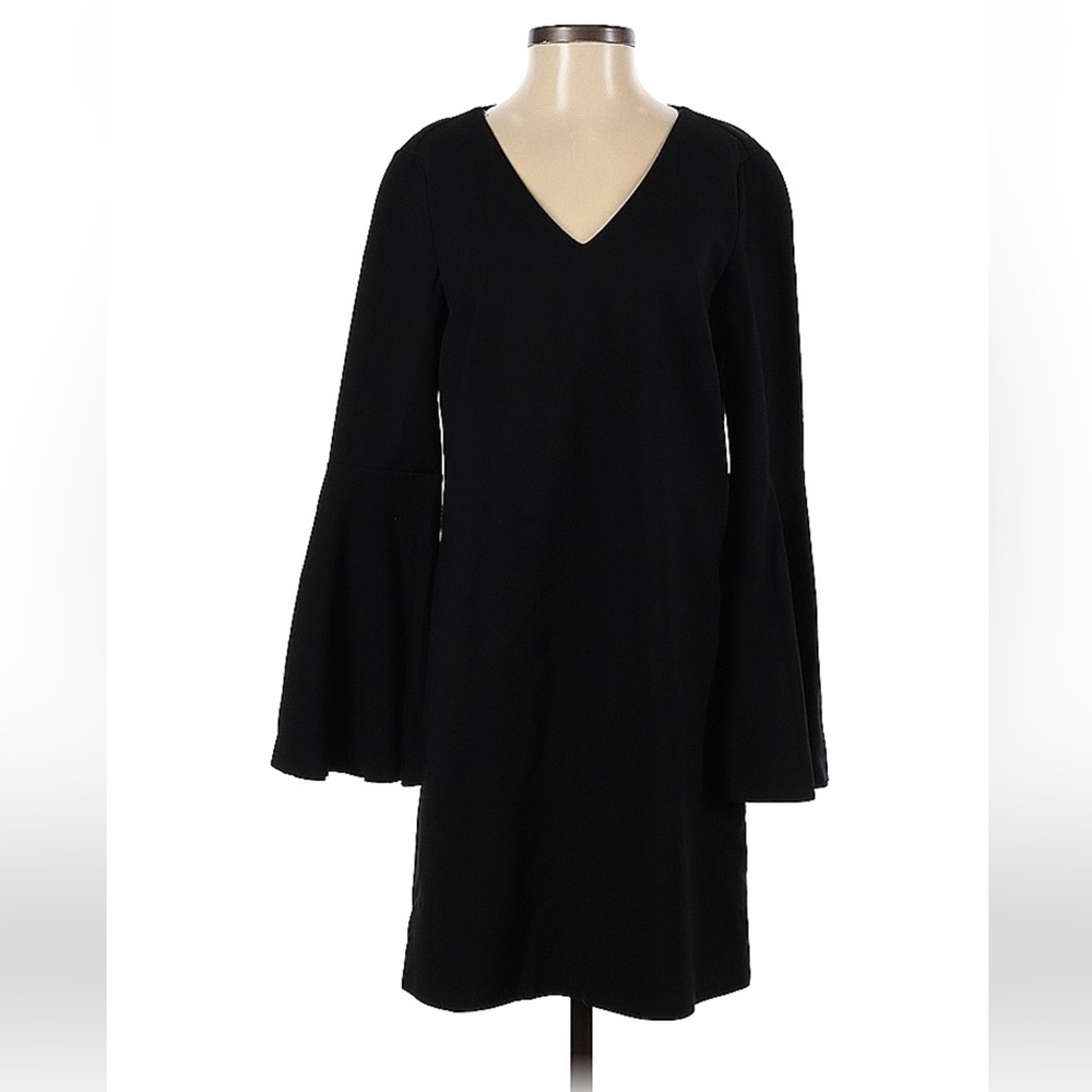 CeCe bell sleeve black dress